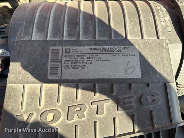 image for item DZ4835 2011 Chevrolet Express 2500 van
