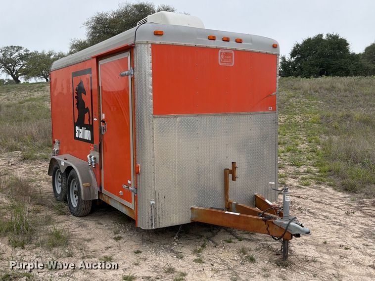 image for item ED5253 2014 Cargo Craft XP 7122 enclosed cargo trailer