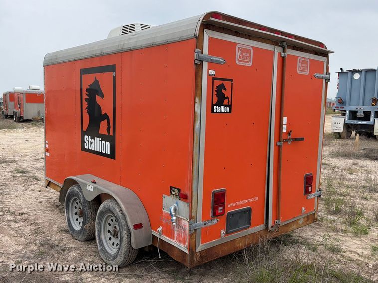 image for item ED5253 2014 Cargo Craft XP 7122 enclosed cargo trailer