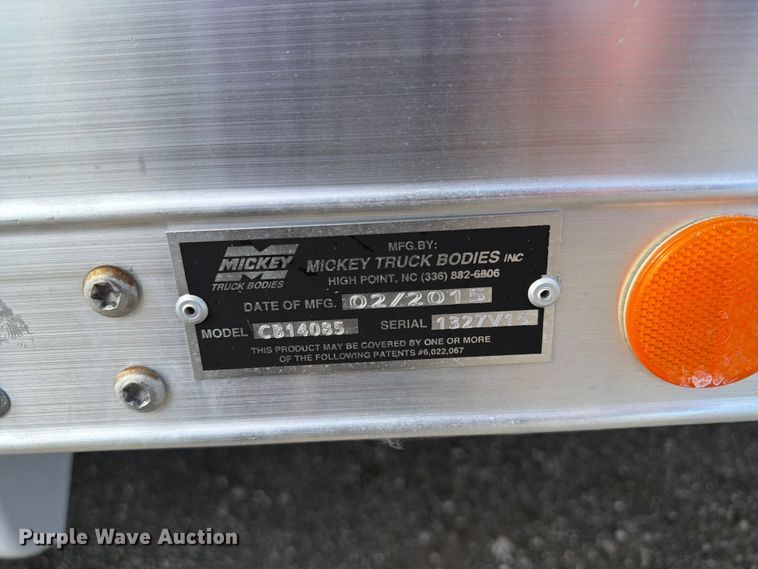 image for item EG9260 2015 Chevrolet Express 4500 refrigerated delivery truck