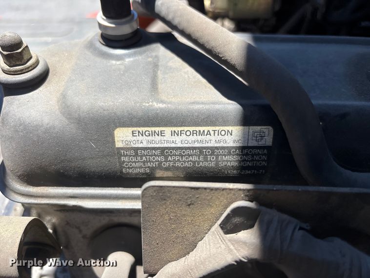 image for item EL2553 Toyota 7FGU18 forklift