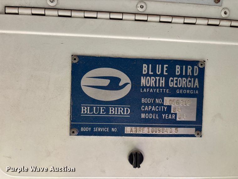 image for item EL2624 2004 Blue Bird All American school bus