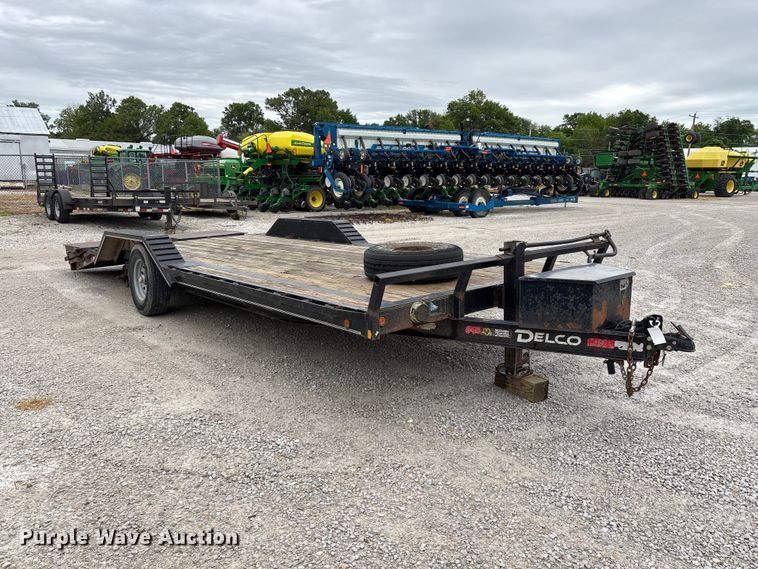 image for item EO4248 2020 Delco utility trailer