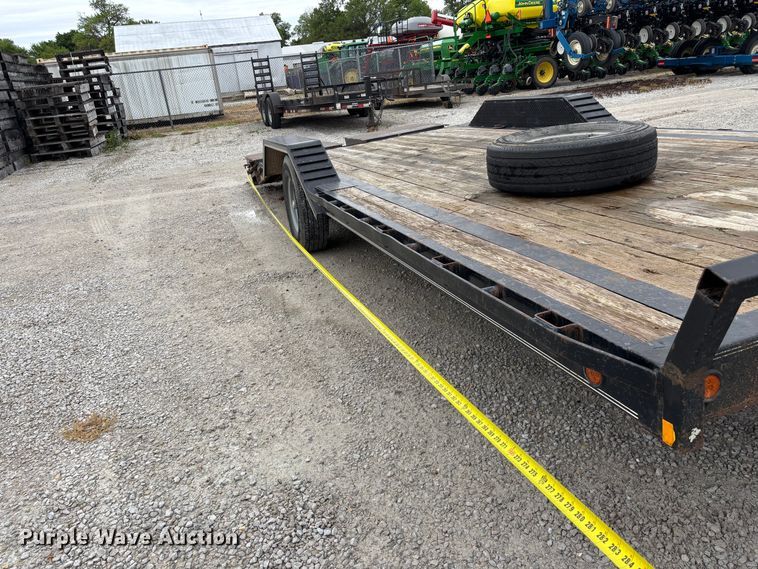 image for item EO4248 2020 Delco utility trailer