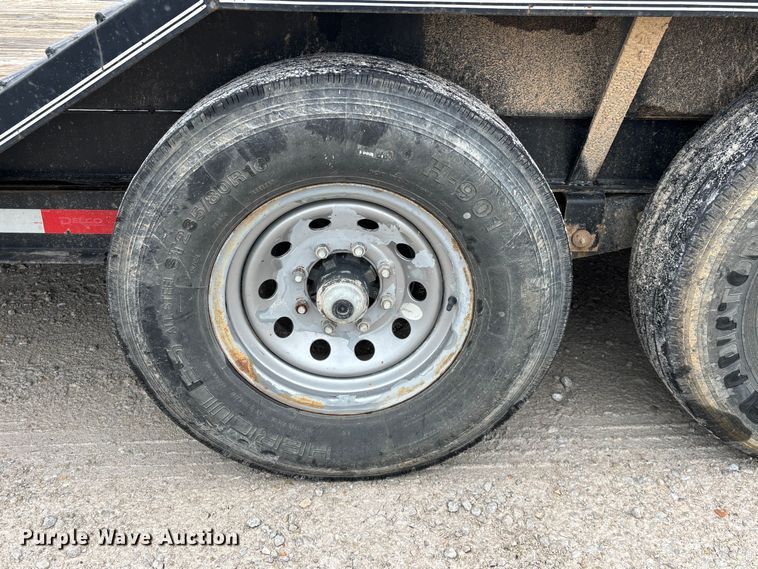 image for item EO4248 2020 Delco utility trailer