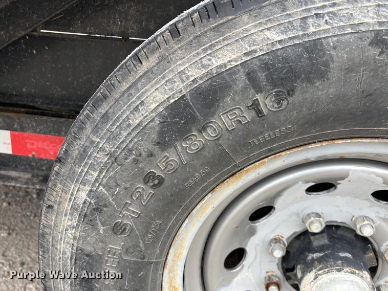 image for item EO4248 2020 Delco utility trailer