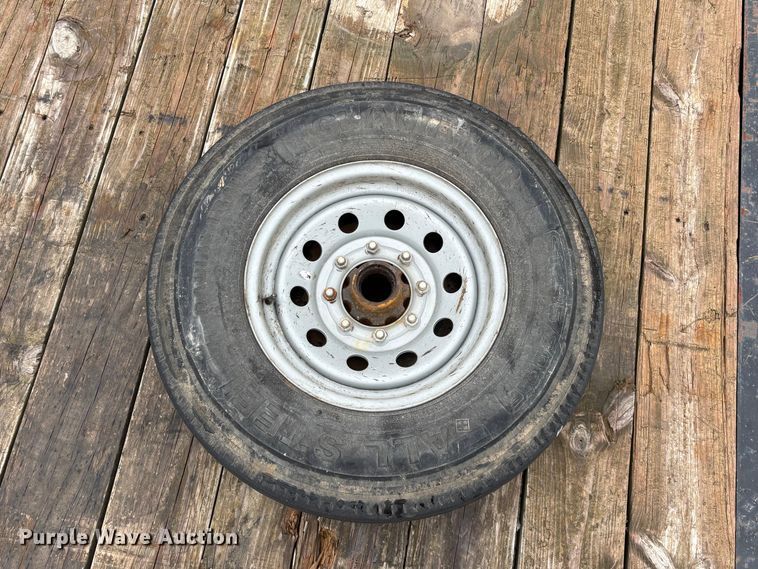 image for item EO4248 2020 Delco utility trailer