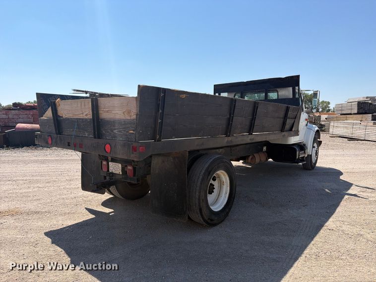 image for item EP7572 1998 International 4700 dump flatbed truck