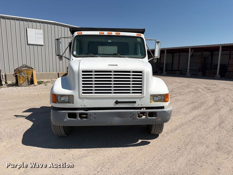image for item EP7573 1997 International 4700 dump flatbed truck