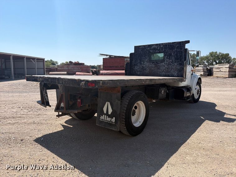 image for item EP7573 1997 International 4700 dump flatbed truck