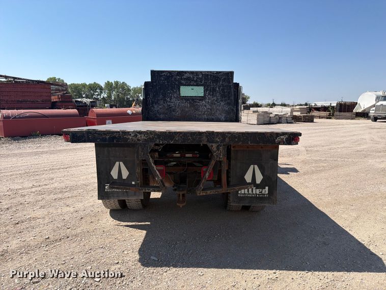 image for item EP7573 1997 International 4700 dump flatbed truck