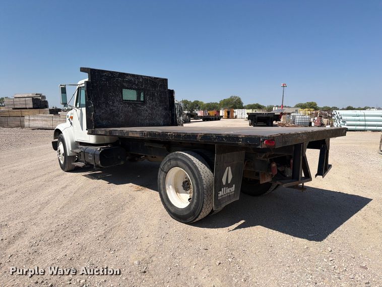 image for item EP7573 1997 International 4700 dump flatbed truck