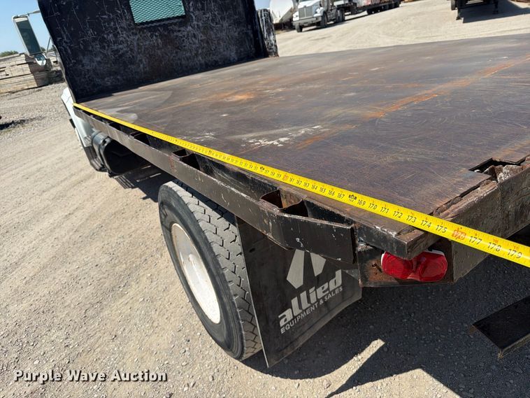 image for item EP7573 1997 International 4700 dump flatbed truck
