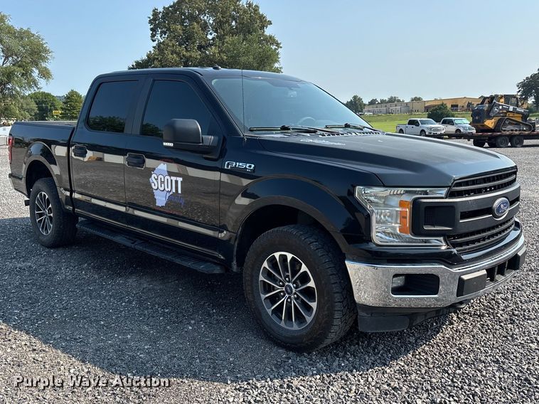 image for item ER3218 2018 Ford F150 Police Responder Crew Cab pickup truck