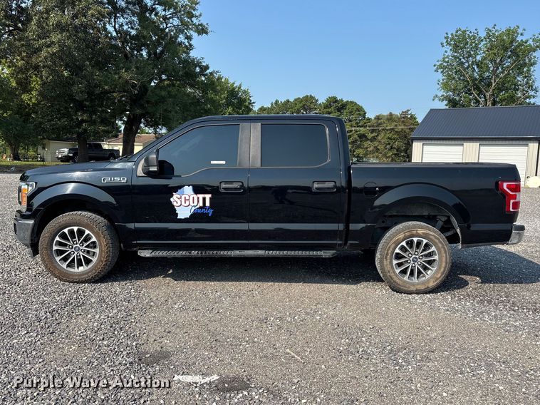 image for item ER3218 2018 Ford F150 Police Responder Crew Cab pickup truck