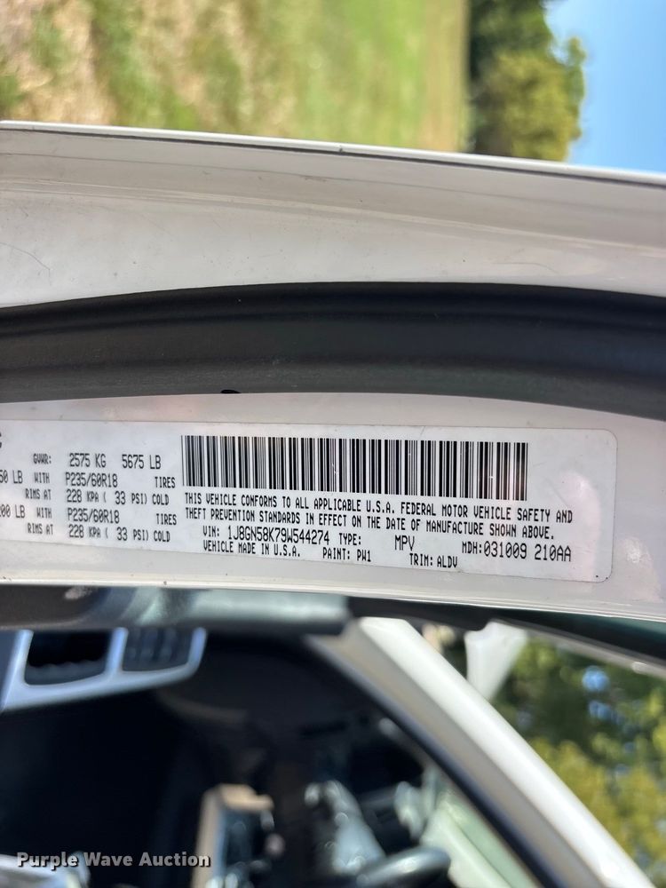 image for item ER3283 2009 Jeep Liberty Limited SUV