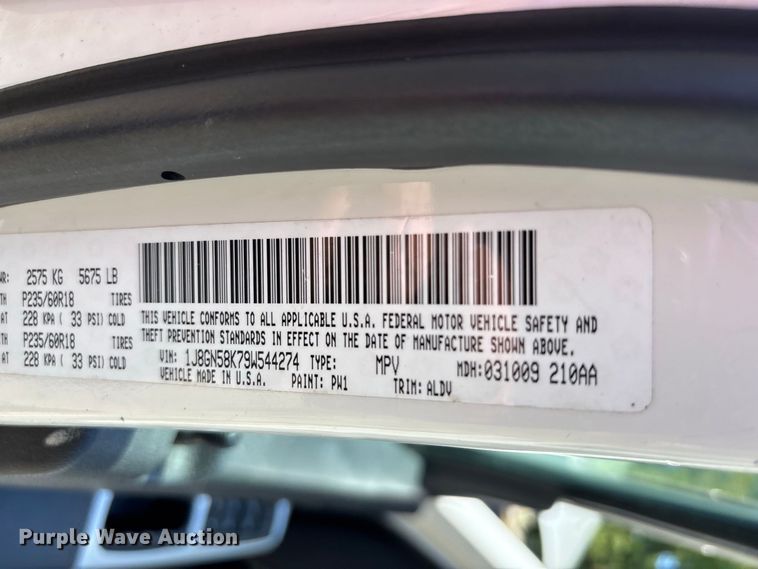 image for item ER3283 2009 Jeep Liberty Limited SUV