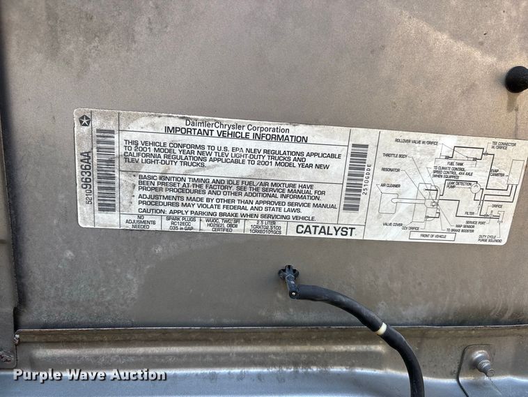 image for item ER3285 2001 Jeep Wrangler TJ SUV