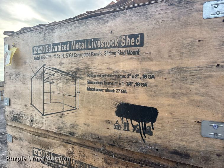 image for item ES8036 (4) 2024 Pioneer Valley MSC1220F livestock sheds