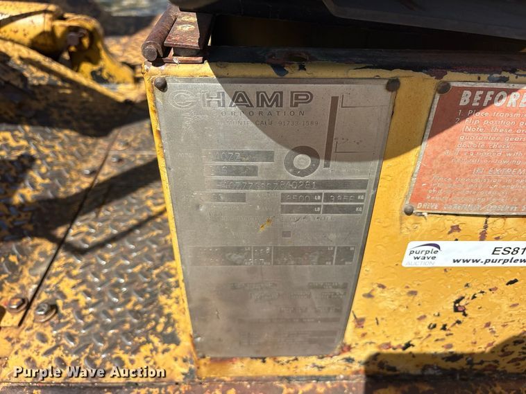 image for item ES8116 Champ HC40ZZ forklift