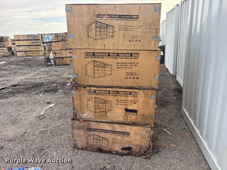 image for item ES8147 (4) 2024 Pioneer Valley MSC1220F livestock sheds