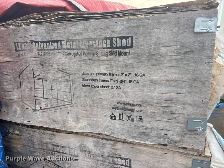 image for item ES8149 (3) 2024 Pioneer Valley MSC1220F livestock sheds