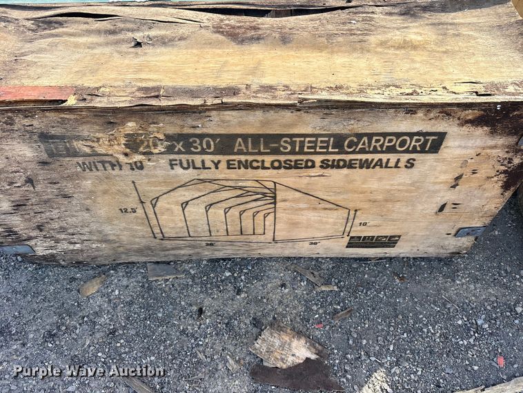 image for item ES8160 2024 Valley Pioneer MSC2030F carport