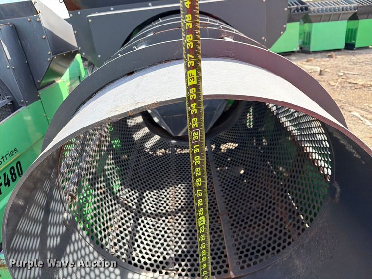 image for item EU1532 (12) Erie Industries GF480 trommel screens