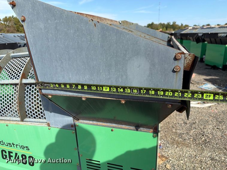 image for item EU1532 (12) Erie Industries GF480 trommel screens
