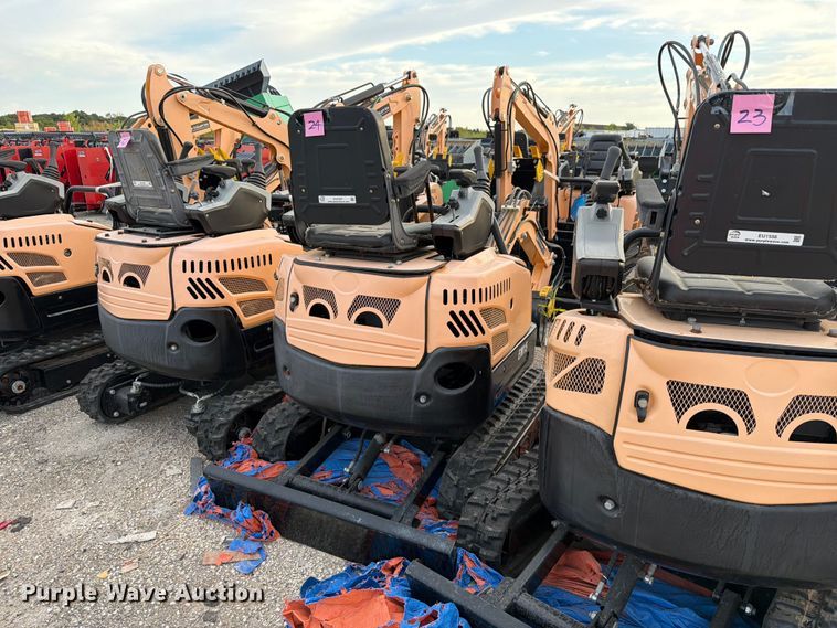 image for item EU1557 2024 Erie Industries EM15 mini excavator