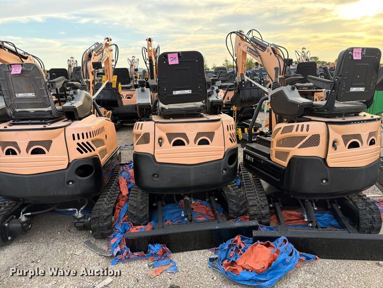image for item EU1557 2024 Erie Industries EM15 mini excavator
