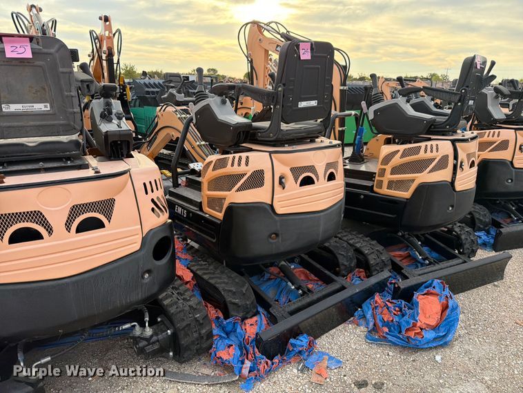 image for item EU1557 2024 Erie Industries EM15 mini excavator
