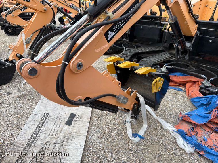 image for item EU1557 2024 Erie Industries EM15 mini excavator
