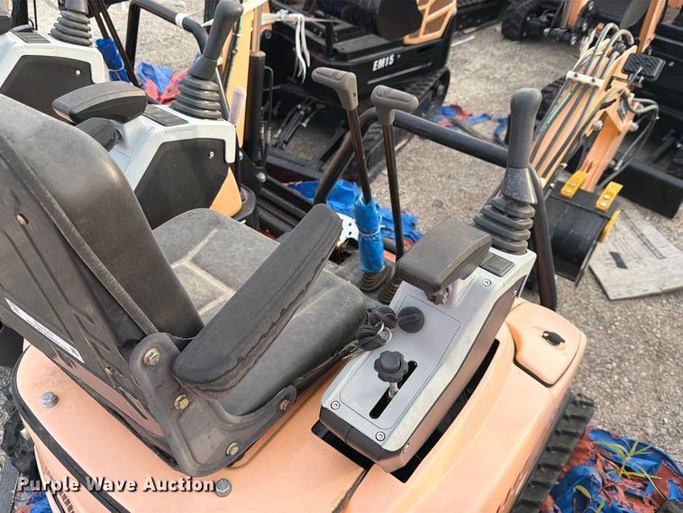 image for item EU1557 2024 Erie Industries EM15 mini excavator
