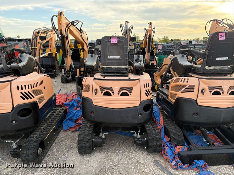 image for item EU1558 2024 Erie Industries EM15 mini excavator