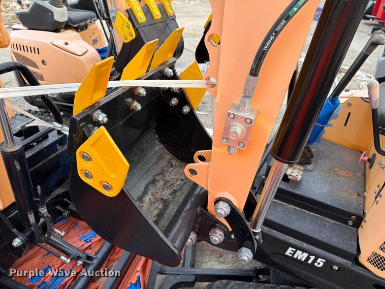 image for item EU1558 2024 Erie Industries EM15 mini excavator