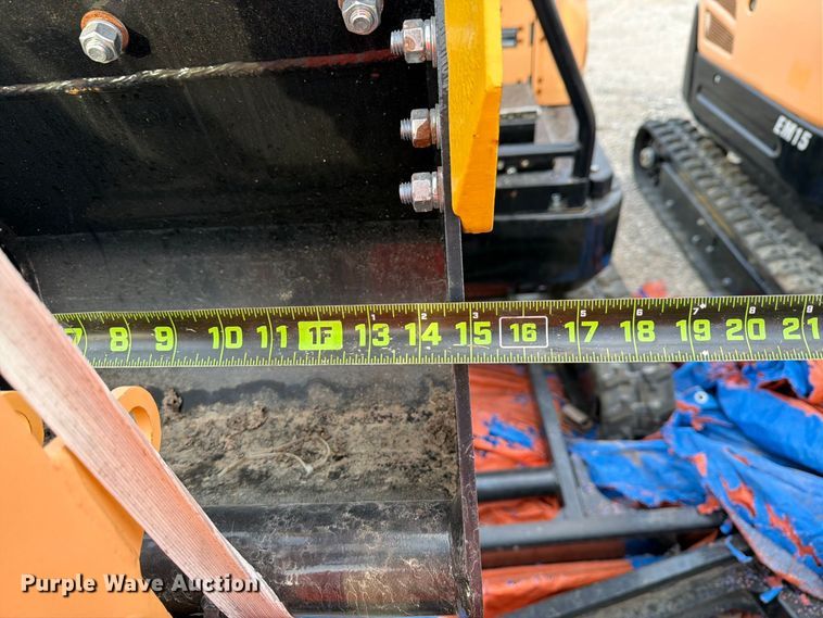 image for item EU1558 2024 Erie Industries EM15 mini excavator