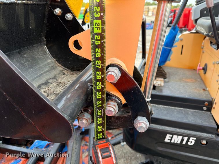image for item EU1558 2024 Erie Industries EM15 mini excavator