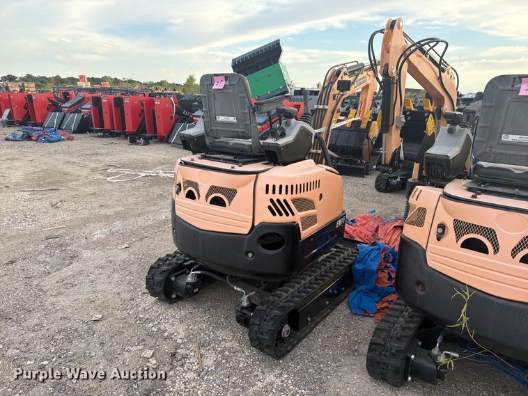 image for item EU1559 2024 Erie Industries EM15 mini excavator
