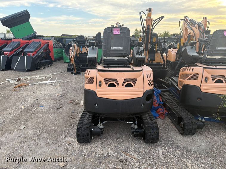 image for item EU1559 2024 Erie Industries EM15 mini excavator