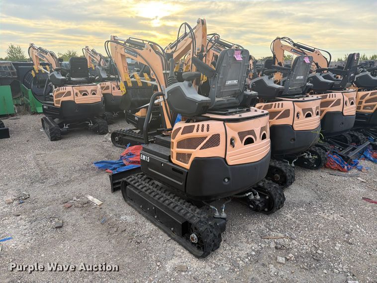 image for item EU1559 2024 Erie Industries EM15 mini excavator