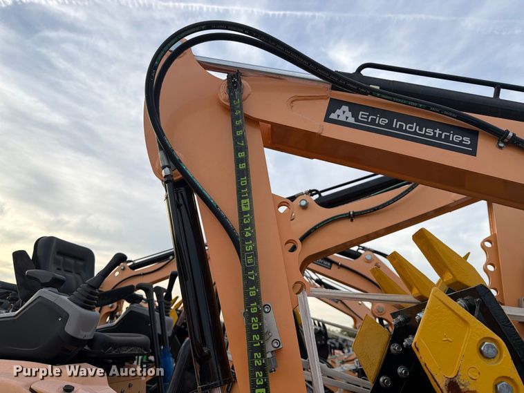 image for item EU1559 2024 Erie Industries EM15 mini excavator