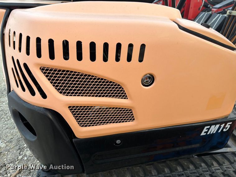 image for item EU1559 2024 Erie Industries EM15 mini excavator