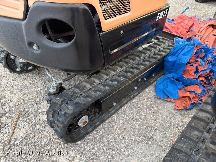 image for item EU1559 2024 Erie Industries EM15 mini excavator