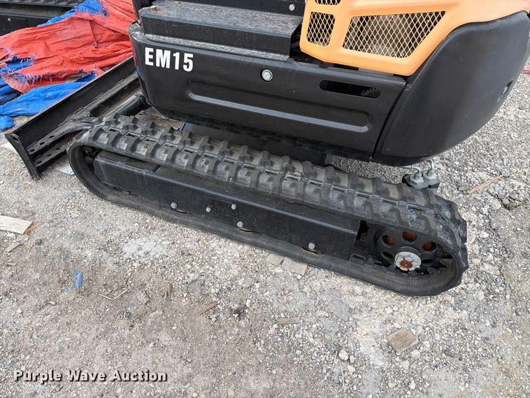 image for item EU1559 2024 Erie Industries EM15 mini excavator