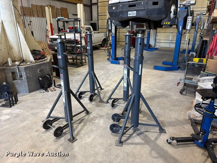 (4) Maschinenbau Haldenwang jack stands