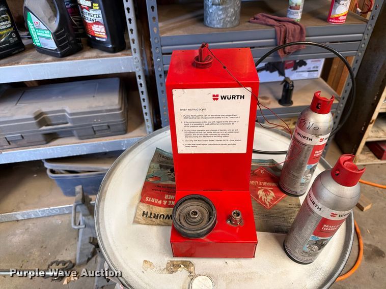 image for item EU5905 Wurth brake cleaner refill system