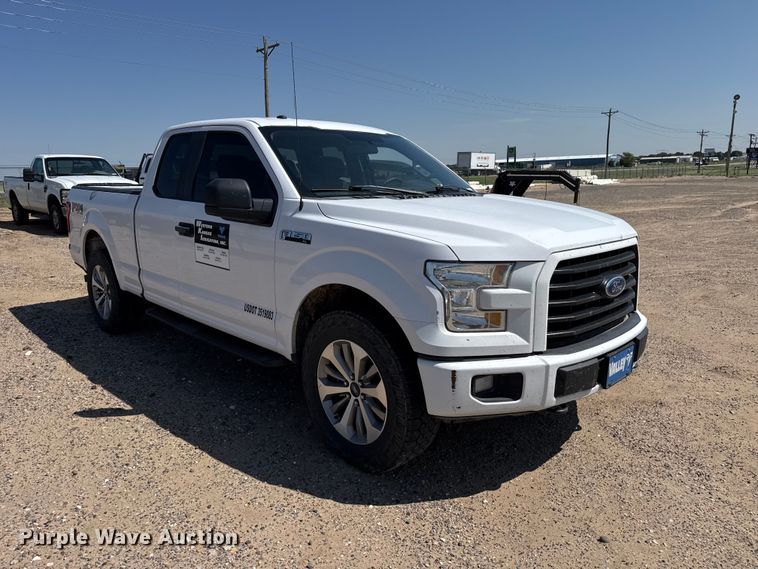 image for item EW4327 2017 Ford F150 Ext. Cab pickup truck