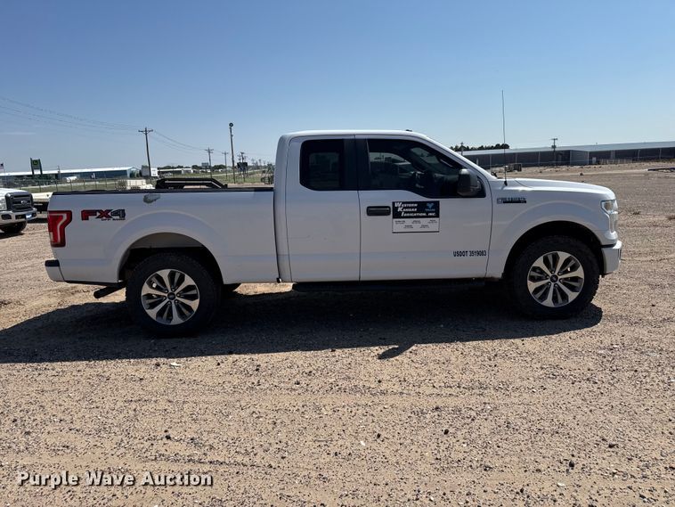 image for item EW4327 2017 Ford F150 Ext. Cab pickup truck