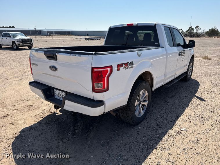 image for item EW4327 2017 Ford F150 Ext. Cab pickup truck